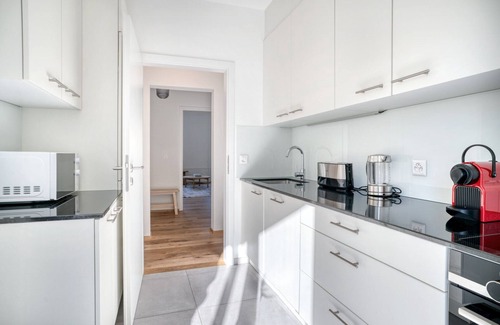 Basel City Centre Apartment | Modern Matthäus 3 Room w/Storage, nr Market, by Blueground