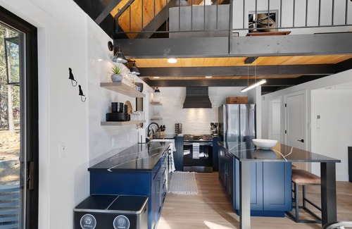 Graeagle Ski Chalet | Modern Mountain Chalet