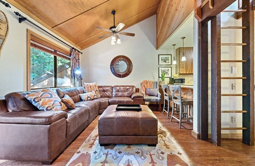 Shaver Lake Condo | Modern Moutain Retreat w/Spa and Sauna