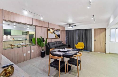 Downtown Queretaro Apartment | Moderna Suite Centrica Aire Acondicionado S6