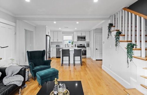 Medford House | Modern Near Tufts & Boston 2BR w/Office & Peloton
