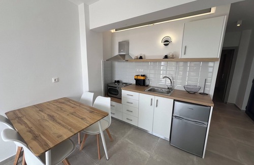 Koutsounari Apartment | Modern new apartments with pool balcony and sea view