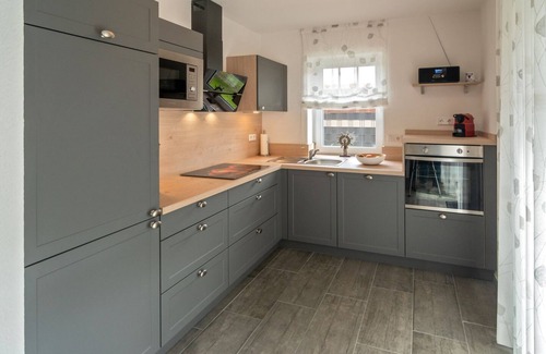 Westeraccumersiel Apartment | Modern new-build apartment Fensalir in a quiet, central location