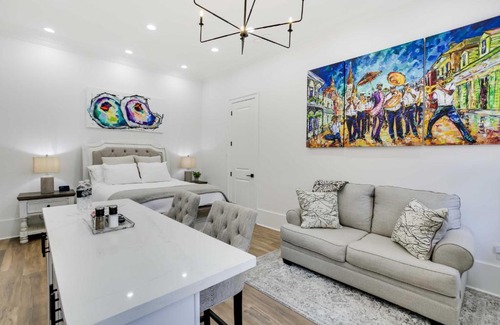 French Quarter Apartment | Modern New Orleans Studio on Bourbon Street!