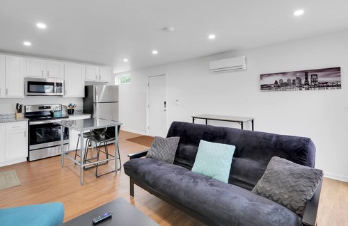 East Market District Apartment | Modern NuLu Apartment: Walk to Distilleries, Breweries, Restaurants