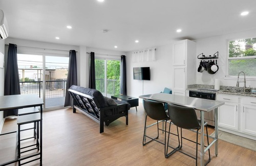 East Market District Apartment | Modern NuLu Apartment: Walk to Distilleries, Breweries, Restaurants