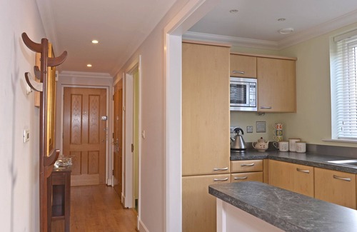 Eastbourne's Theatre District Apartment | Modern one-bed flat with veranda just off seafront in prime Eastborne