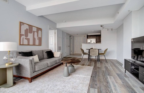 Pentagon City Apartment | Modern Pentagon City 1BR w/W/D, Gym & Lounge, near Metro, by Blueground