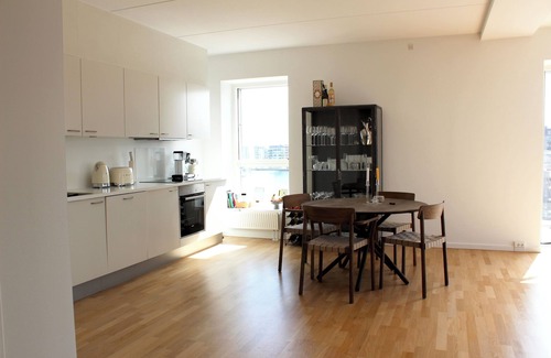 Vesterbro Condo | Modern penthouse w. canal view and private rooftop terrace, 10min to city center