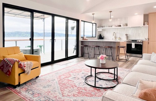 Belfair House | Modern & Relaxing Waterfront Home on Hood Canal
