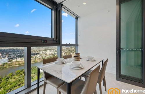 Brisbane Central Business District Apartment | Modern Riverview Haven 1-Bedroom Getaway