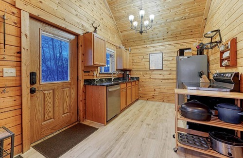 Indian Mountain Cabin | Modern Smart Cabin. Xbox, 2 TVs, Mountain Views & 18 Hole Frisbee Golf Course!