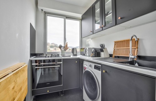 Saint-Sylvestre Apartment | Modern T2 with balcony overlooking the city in Haut Nice