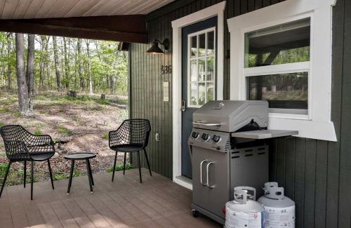Great Cacapon House | Modern Tiny Cabin with Game Room & Fire Pit in West Virginia