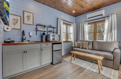 Great Valley Cabin | Modern Tiny Home, Wraparound Deck