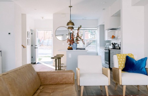 Court House Hill House | Modern Townhome w/Garage in Historic Downtown!