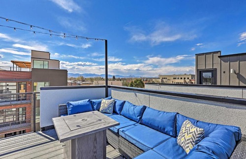 Berkeley House | Modern Townhome with Rooftop and Mountain Views!