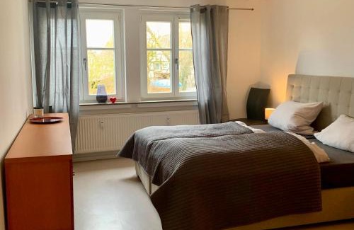 Wolfhagen Apartment | Modern trift auf Fachwerk - Wohnung mit 5 Schlafzimmern, 2 Bäder
