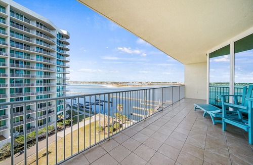 Orange Beach East Condo | Modern Two Bedroom Condo with Breathtaking Views and PlayStation 3! Complimentary Boat Slip!