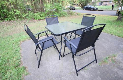 McAlpine Apartment | Modern Two BR Townhome, Workspace, Free Parking and Wi-Fi