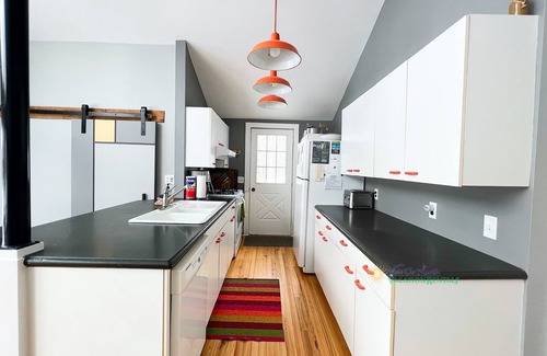 Lake Township House | Modern "Up North" style cabin on 40 acres. Pet welcome. Air conditioning.