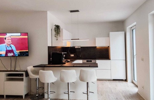 Muerlenbach Condo | Modern vacation apartment surrounded by nature