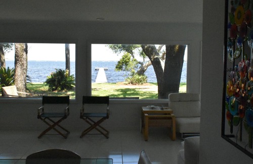 Ono Island House | Modern waterfront home on spacious wooded lot. Sleeps 6.