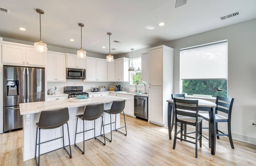 Waveland House | Modern Waveland Home w/Deck - Walk to the Beach!