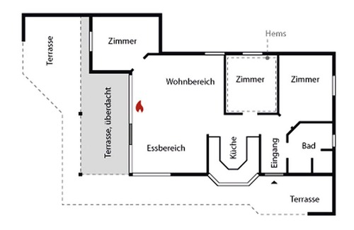 Bratten Strand House | Modern wooden house on a large plot near the beach