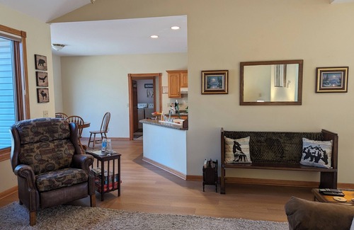 Remer House | Modern year-round lake home on Big Sand Lake. Easy access to the soo-line trail.