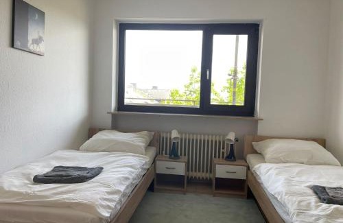 Kaiserlei Apartment | Moderne 3-Zimmer Wohnung mit Balkon nahe Frankfurt