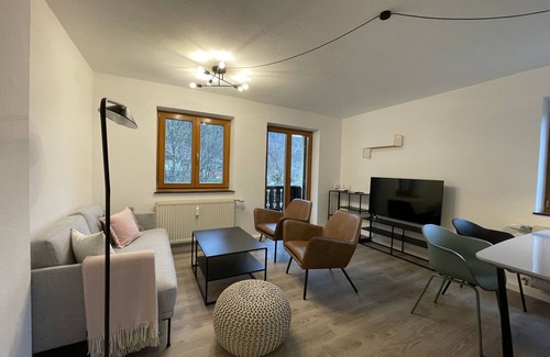 Mittenwald Apartment | Moderne Ferienwohnung mit Berg und Isarblick