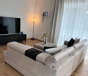 St Lorenz Apartment | Moderne Ferienwohnung mit Balkon 1