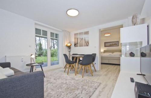Lietzow Apartment | moderne Ferienwohnung mit Sauna und Terrasse - Ferienresidenz Zwei Bodden 112