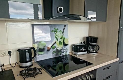 Ziemitz Apartment | Moderne Ferienwohnung mit Balkon direkt an der Peene