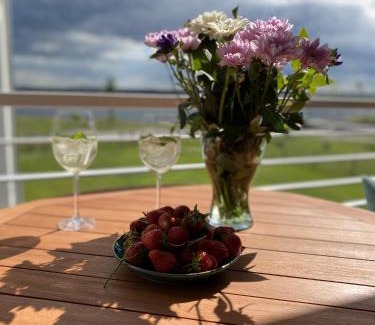 Schmogro Apartment | Modernes Apartment am Hafen mit Seeblick