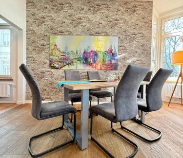 Center Apartment | Modernes City-Apartment mit Blick in den Park und 2 Bäder H9
