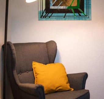 Buer Apartment | Modernes Kunst-Apartment