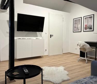 Alsdorf Apartment | Modernes Loft am Dreiländereck