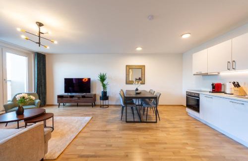 Simmering Apartment | Modernes Stadtapartment mit Terrasse