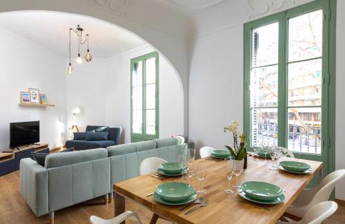 Sant Antoni Apartment | Modernist Family Barcelona apartment