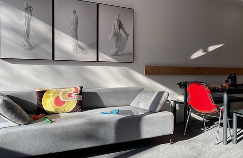 Arc-1600 Apartment | Modernly designed Apartment , Heart of the station, Ski on door, south terrace