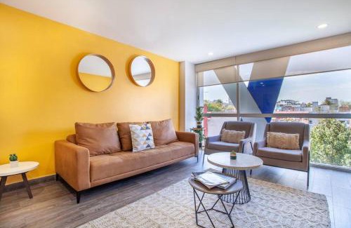 La Condesa Apartment | Moderno Mexicano 3BR/2BA 200Mbps