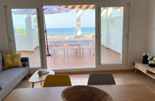 Vista de los Angeles-Rumina Apartment | Mojacar 1ª linea playa vacaciones