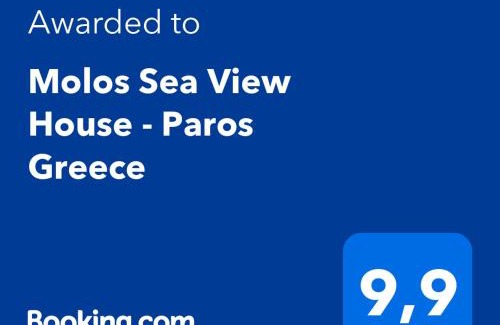 Molos House | Molos Sea View House - Paros Greece