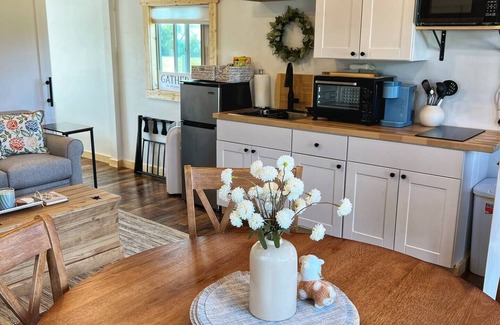 Whitehall Cabin | Montana Cabin Rental at Heart & Soul Alpacas – Kitchen, AC, WiFi & Scenic Views