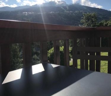 Montchavin Apartment | Montchavin Les Côtes vue Mont-Blanc