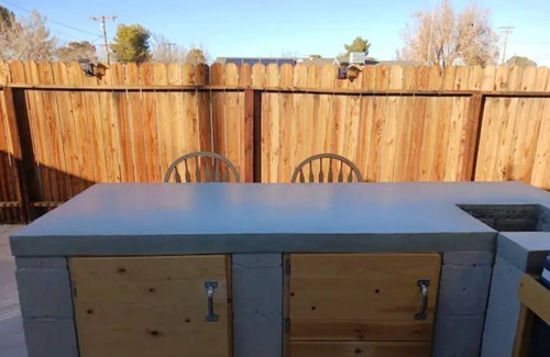 Ridgecrest Apartment | Monthly Patio Suite with Dog Door!