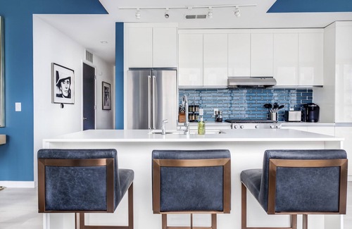 Midtown Apartment | Moody Blues by Atlanta Luxury Rentals
