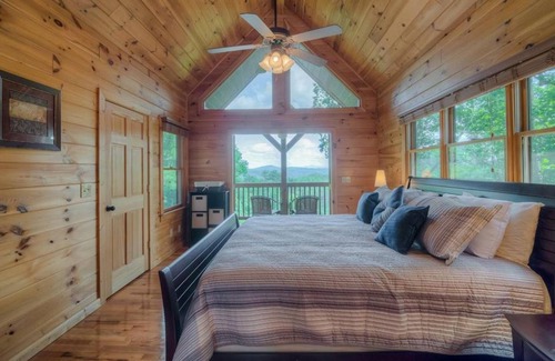 Cherry Log Cabin | Moonlight Mountain by Escape to Blue Ridge
